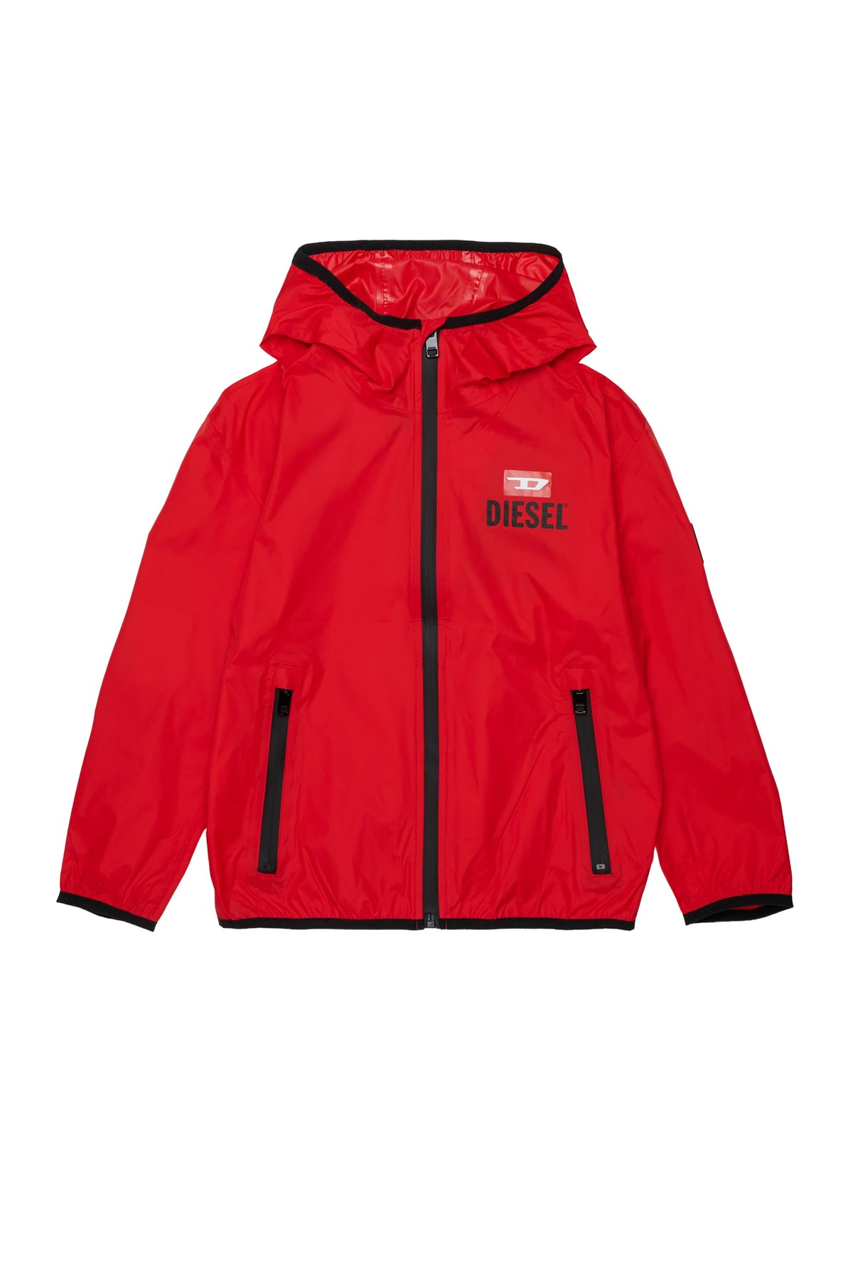 Veste coupe-vent à capuche - Red