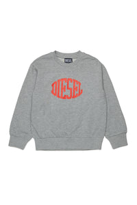 Printed sweatshirt - Grigio Melange Nuovo