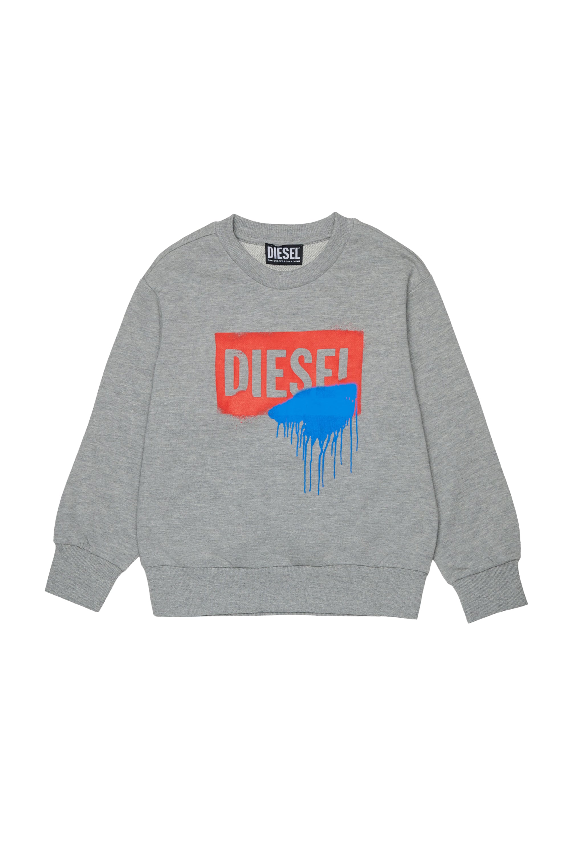 Printed sweatshirt - Grigio Melange Nuovo