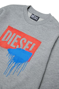 Printed sweatshirt - Grigio Melange Nuovo
