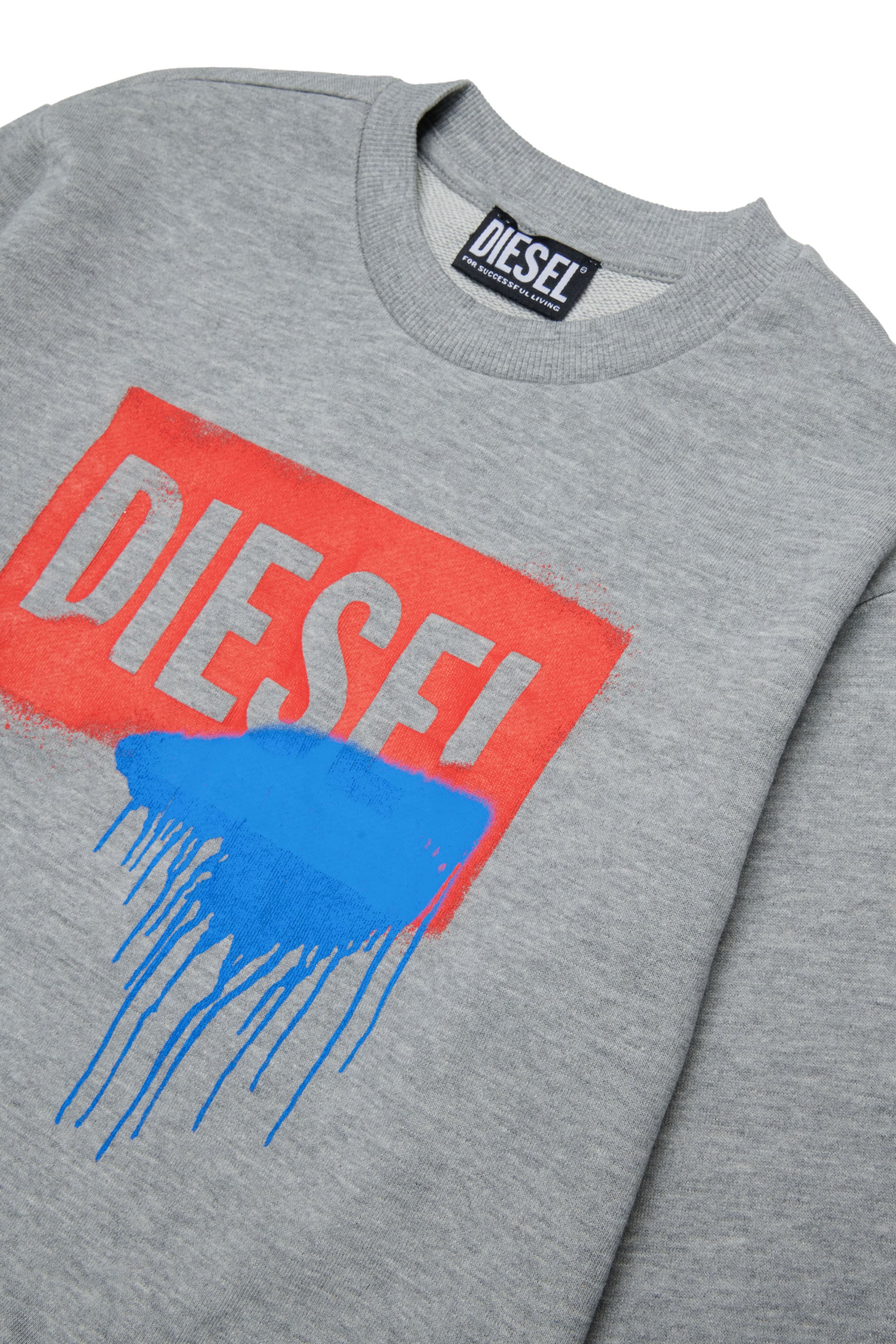 Printed sweatshirt - Grigio Melange Nuovo