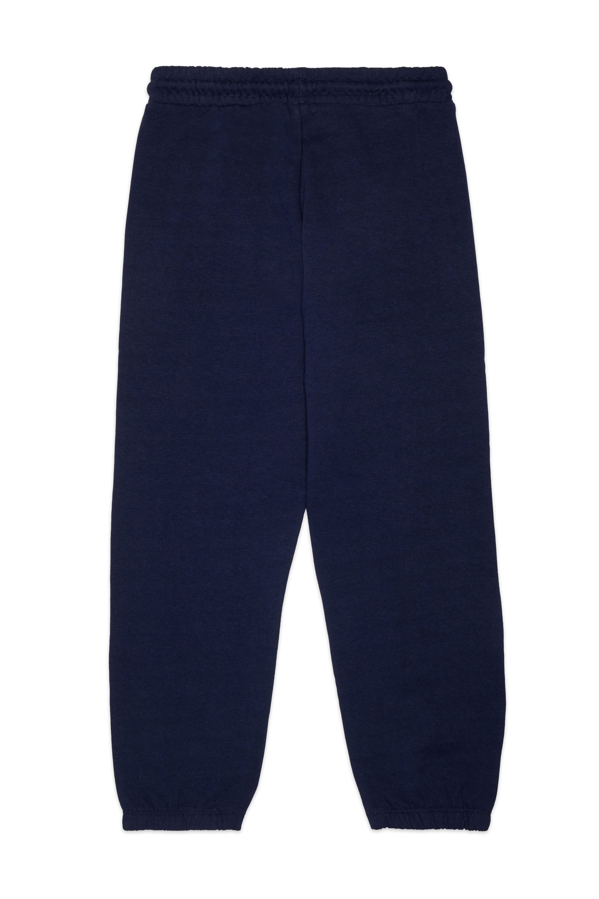Track trousers with logo - Peacoat
