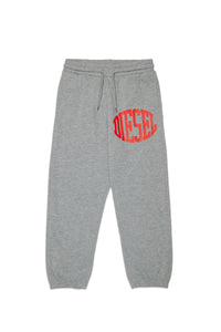 Pantalon de survêtement avec logo - Grigio Melange Nuovo