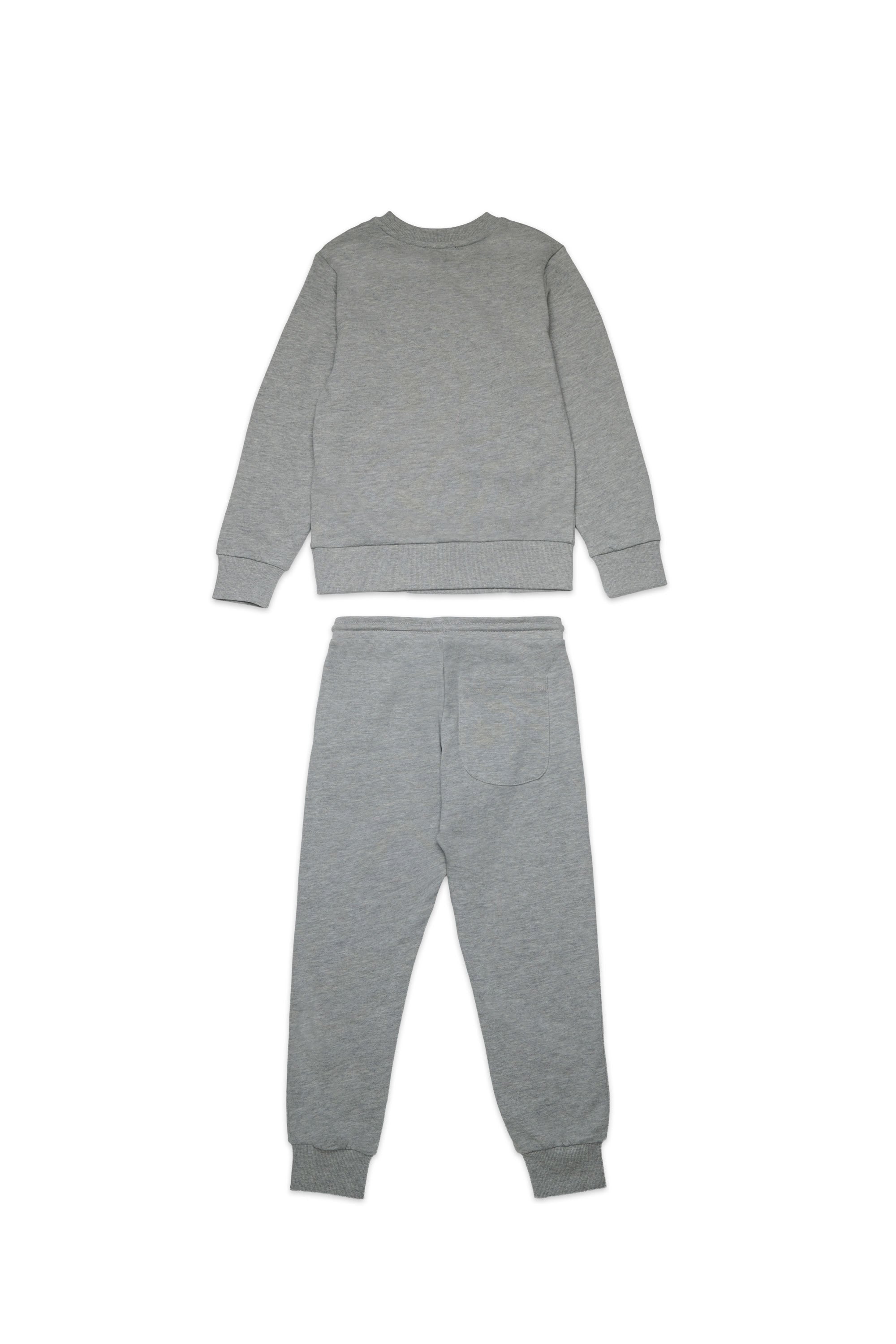 Track suit with logo - Grigio Melange Nuovo