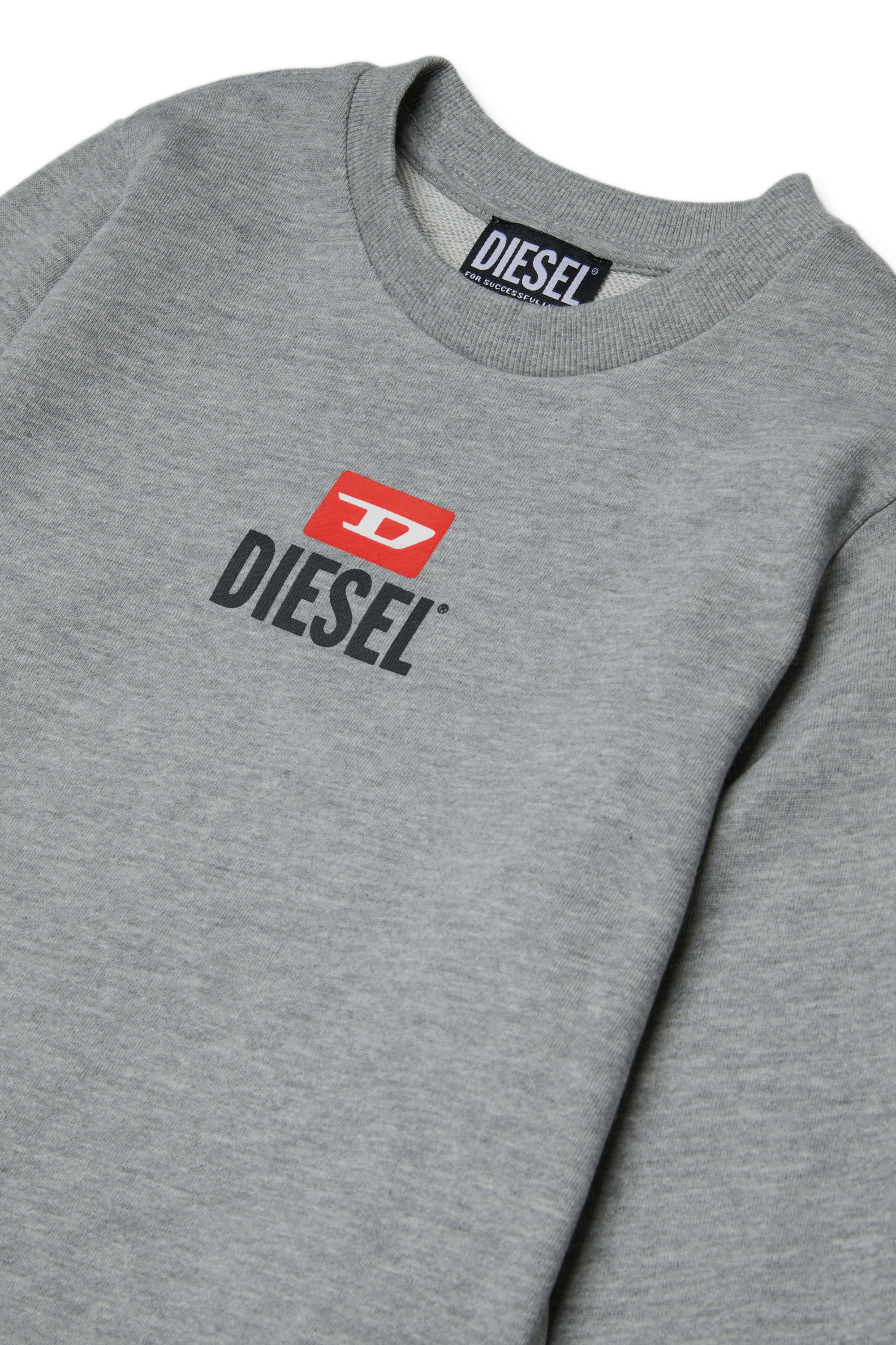 Track suit with logo - Grigio Melange Nuovo