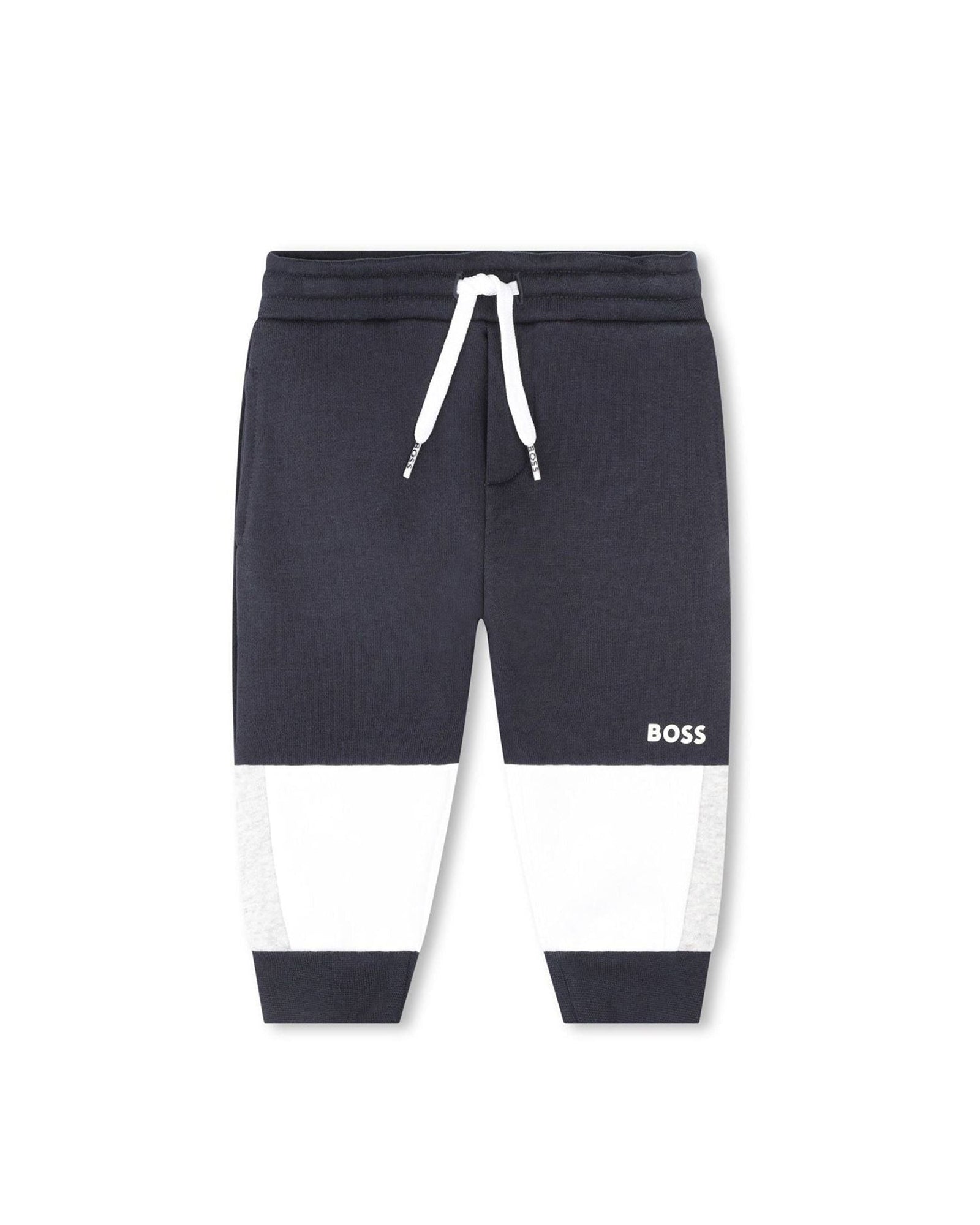 Pantalon de jogging en coton - Bleu cargo