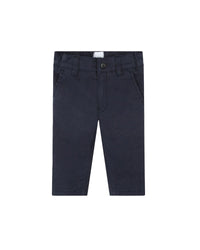 Cotton trousers - Cargo blue