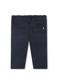 Cotton trousers - Cargo blue