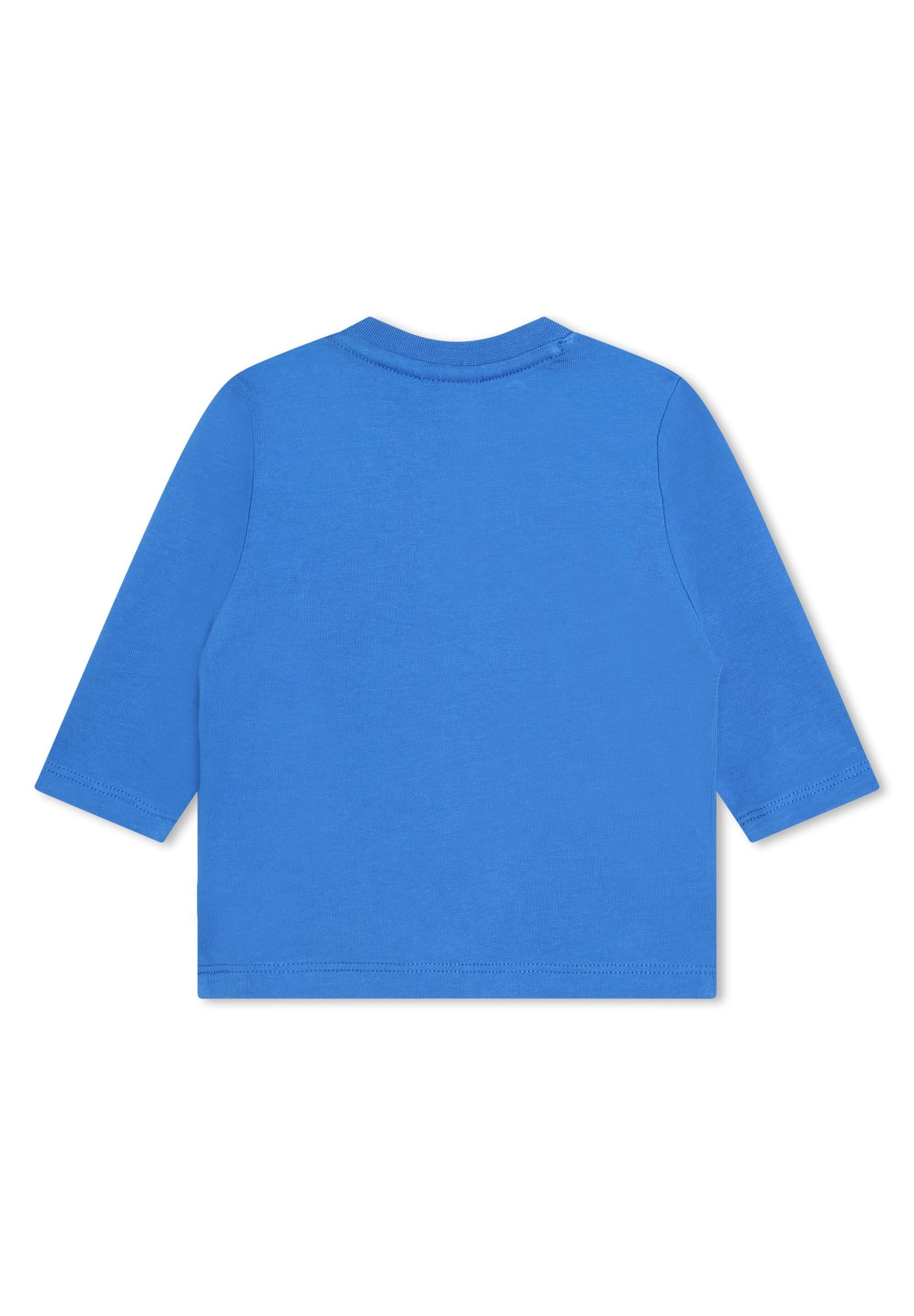 Long-sleeved logo T-shirt - Methyle Blue