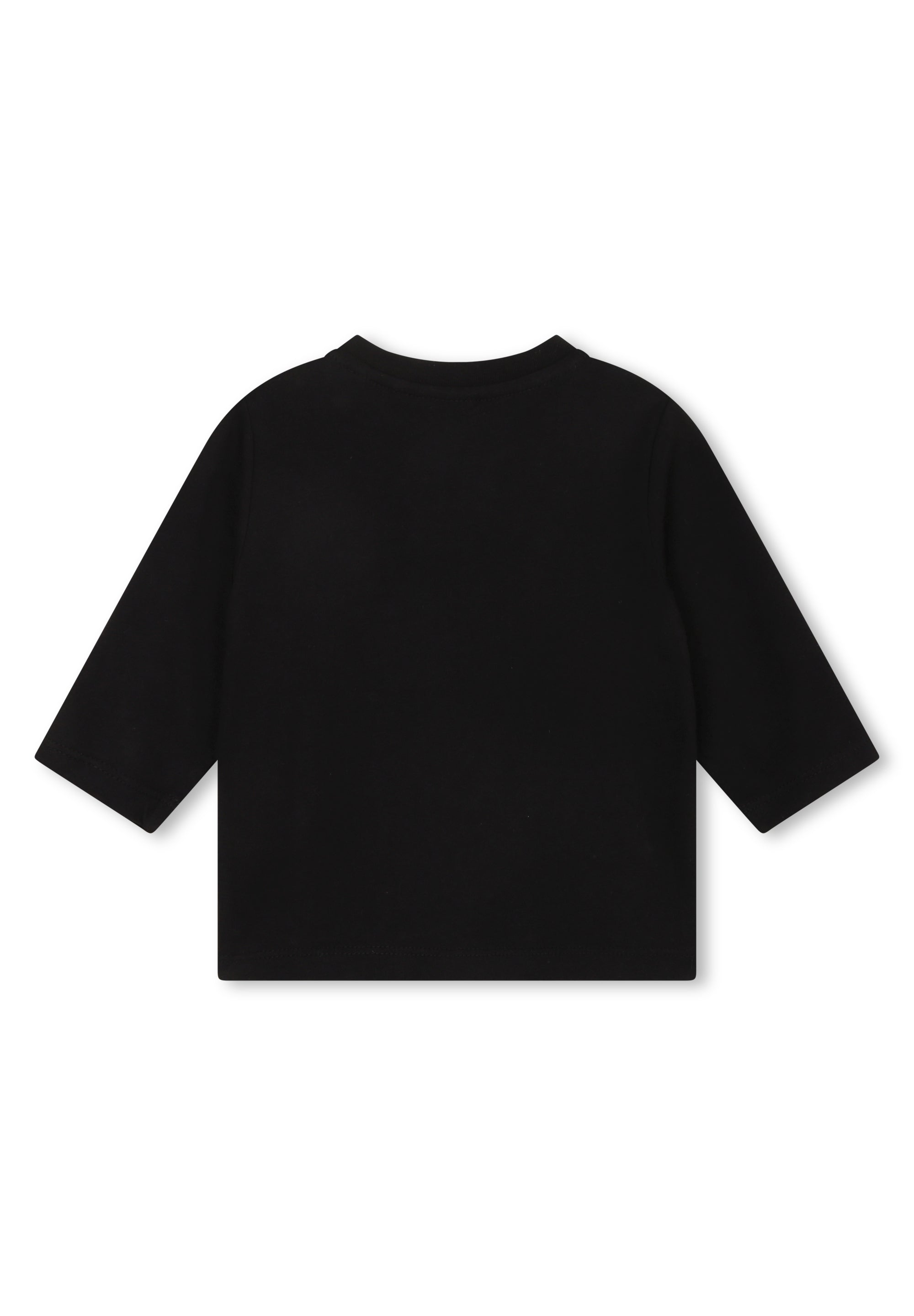T-shirt à manches longues en coton - Black