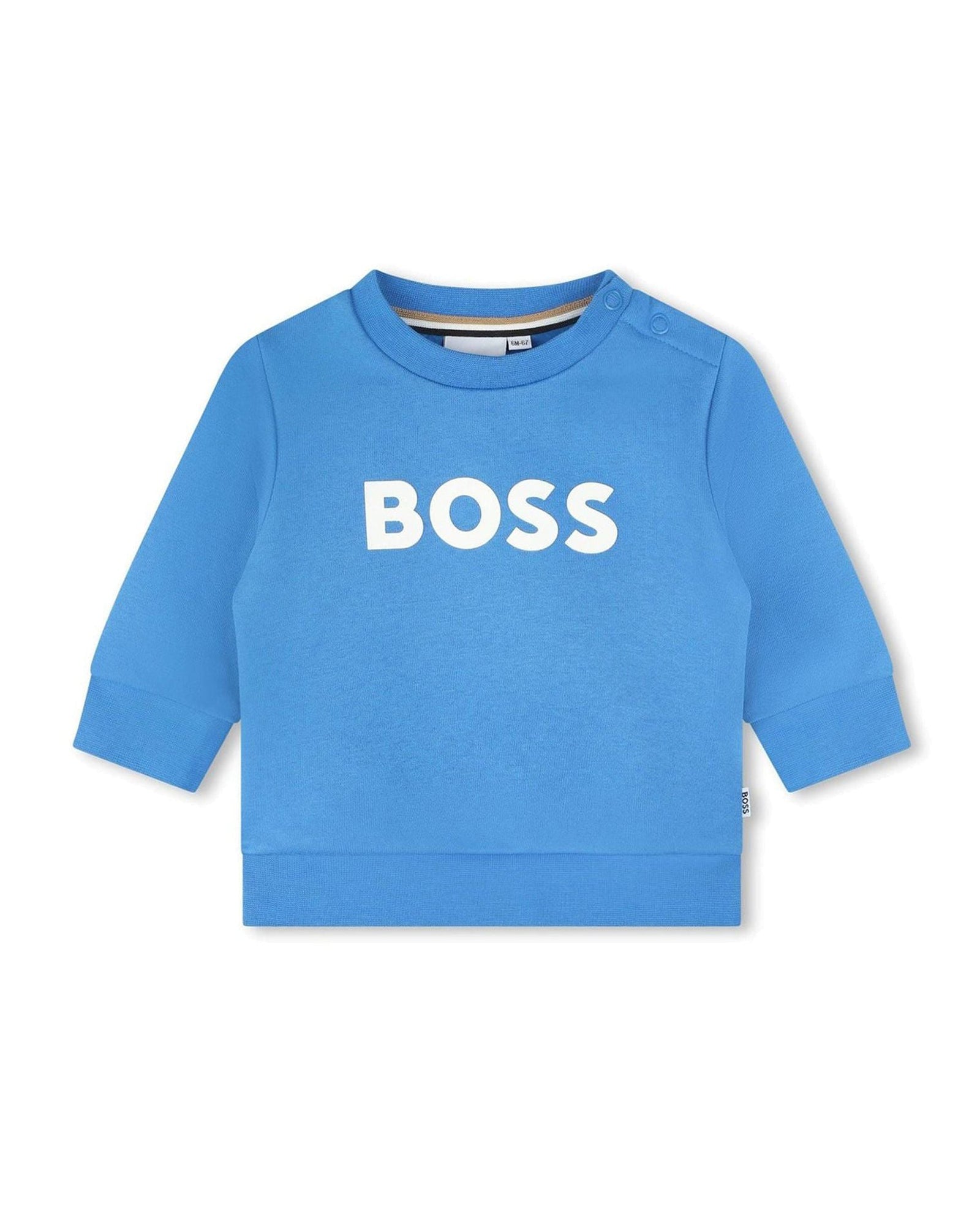 Cotton sweatshirt - Methyl blue