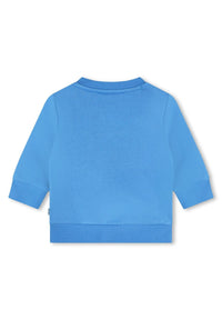 Cotton sweatshirt - Methyl blue