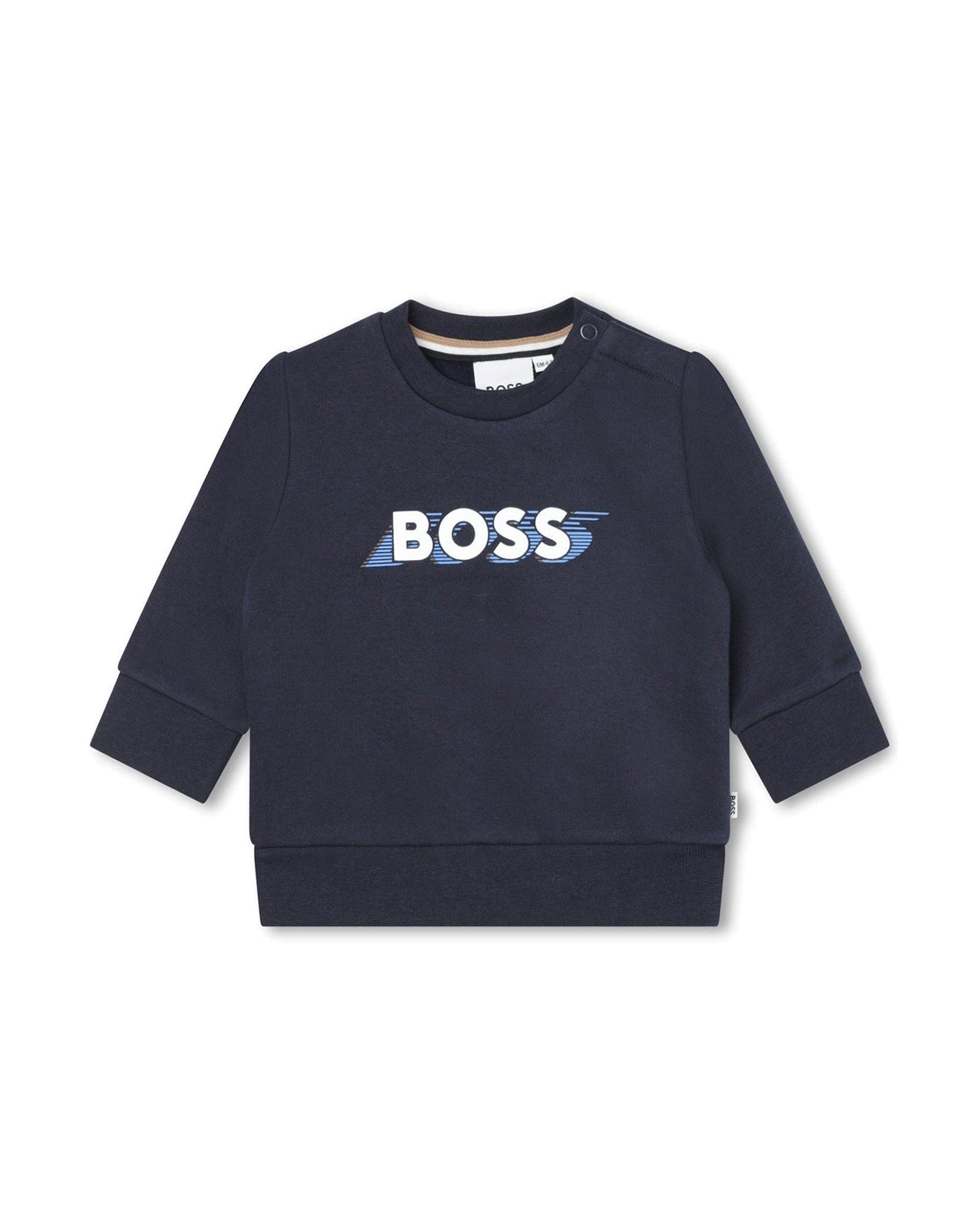 Sweatshirt en coton - Bleu cargo