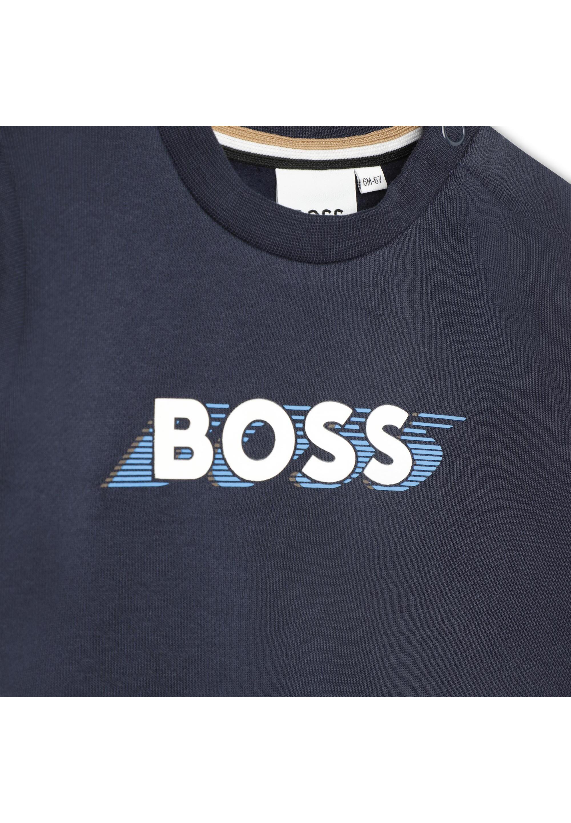 Cotton sweatshirt - Cargo blue