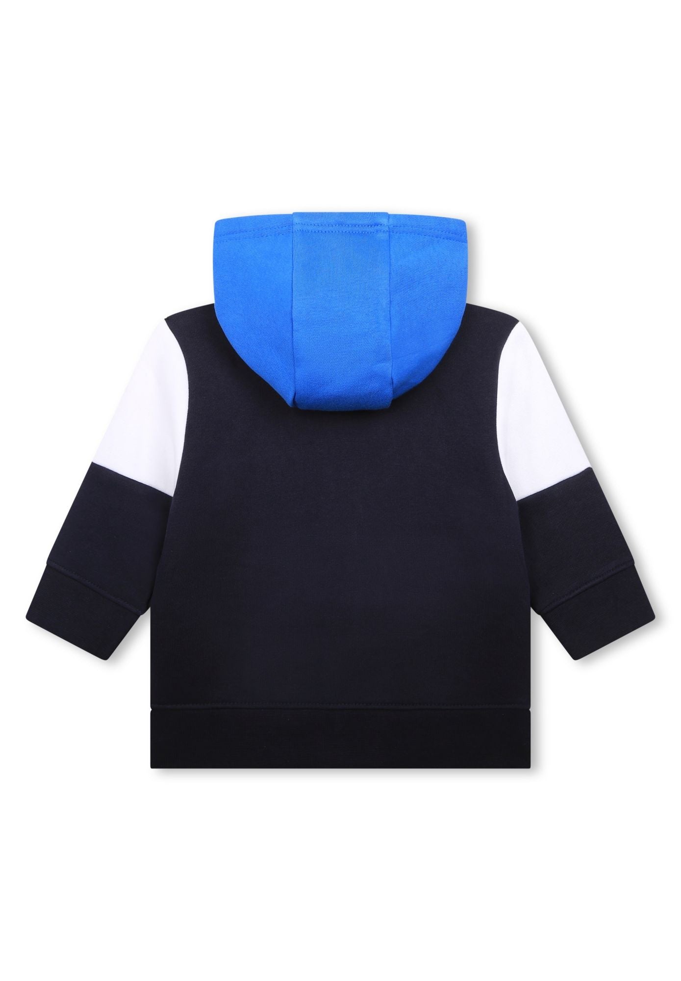 Cardigan à capuche en coton - Bleu cargo