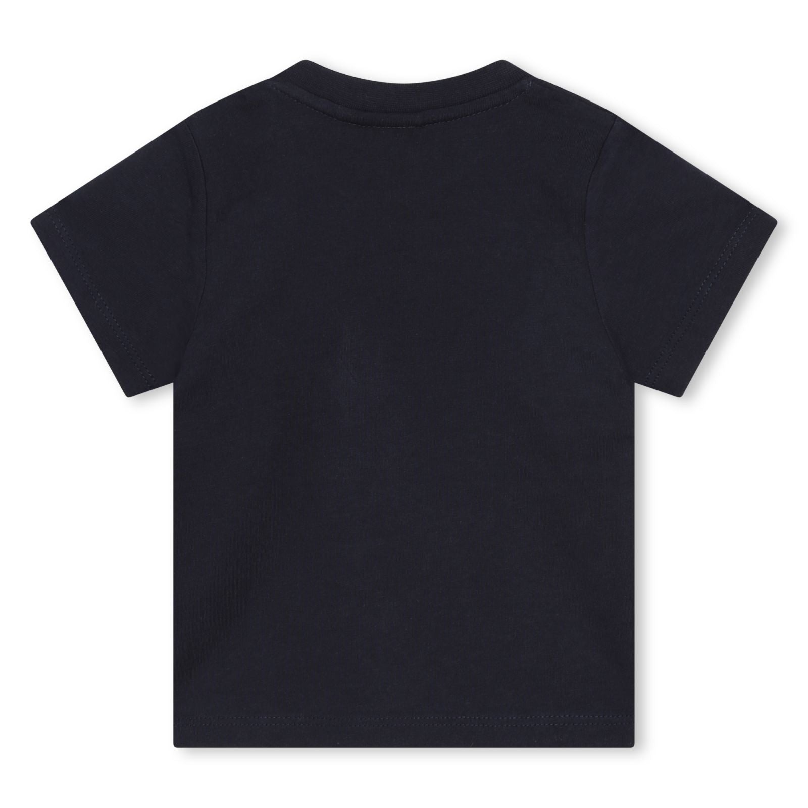 T-shirt à manches courtes en coton - Bleu cargo