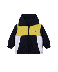 Blouson à capuche - Bleu cargo