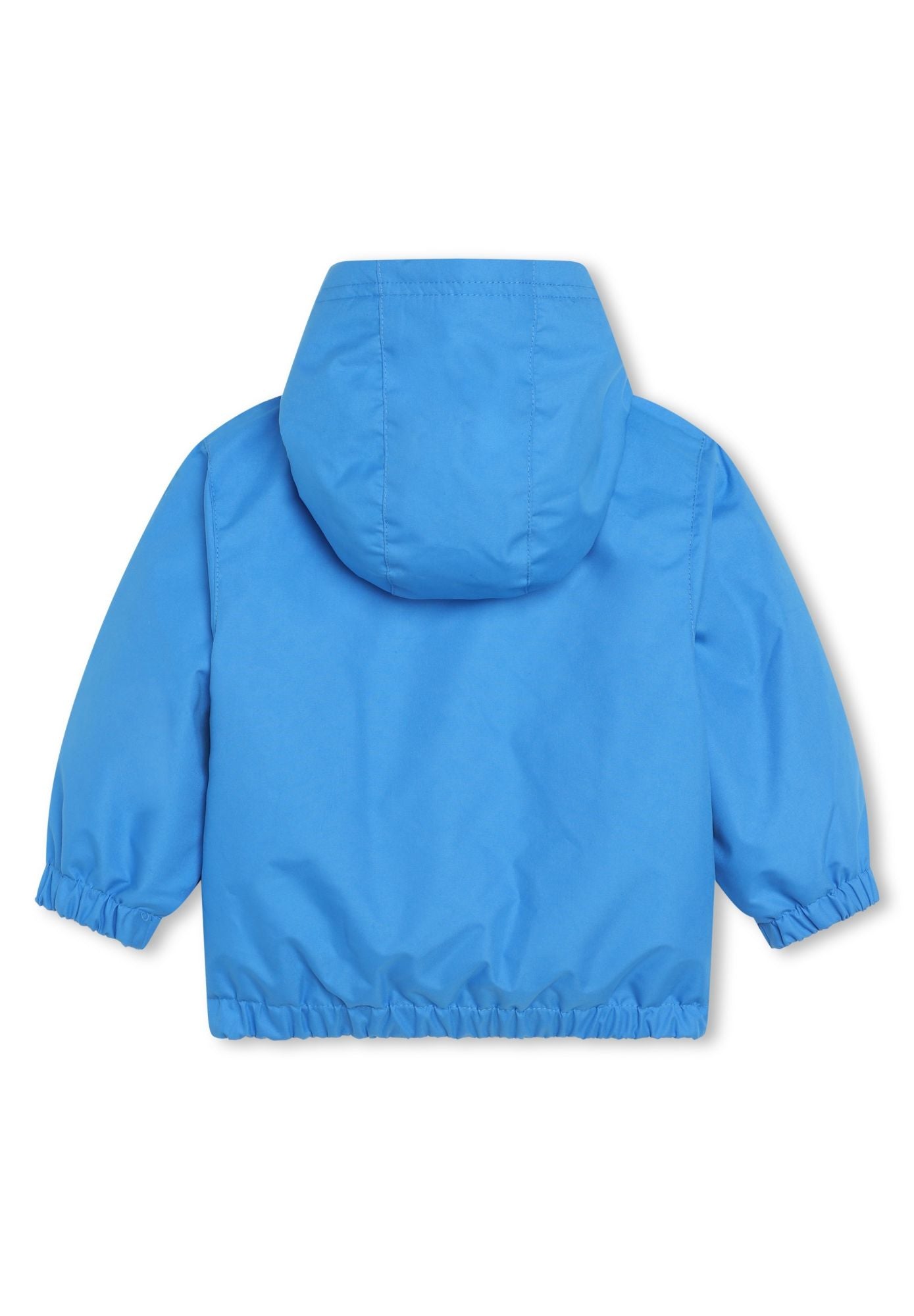 Veste coupe-vent à capuche - Bleu Methyle
