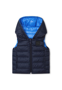 Reversible down jacket - Methyle Blue