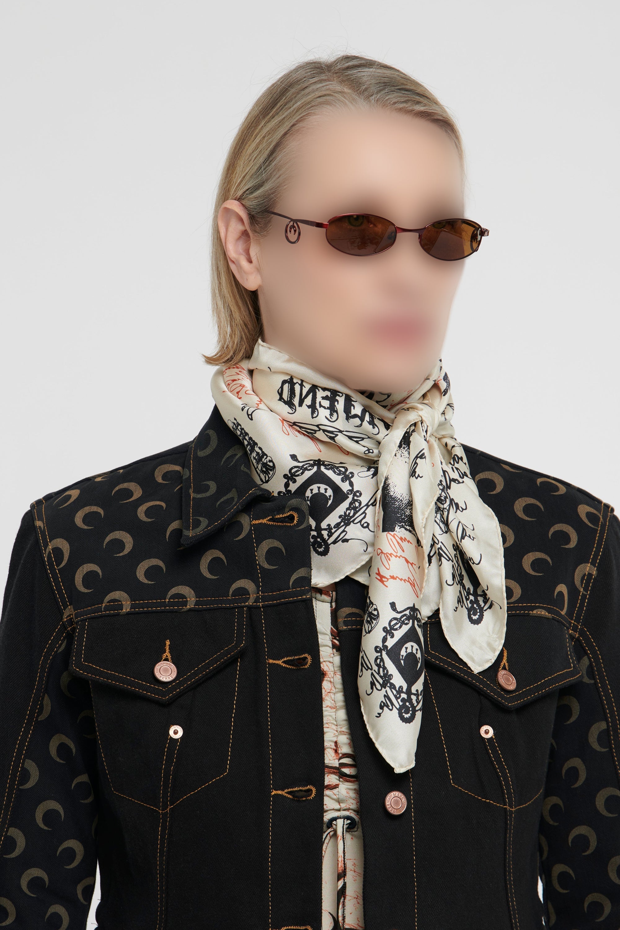 PRIX MARQUE : 320€_All Over Moon Black Veste - All Over Moon Black
