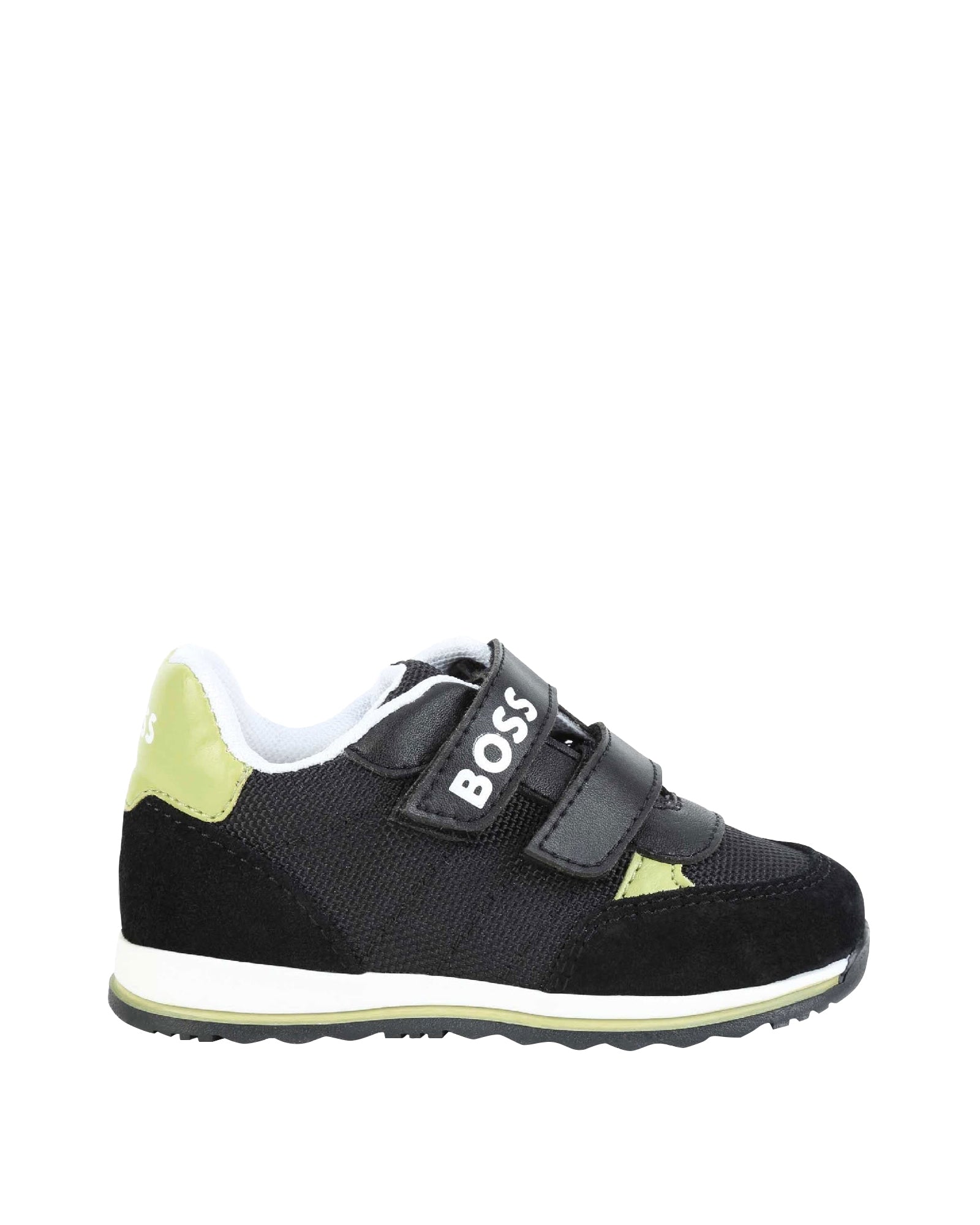 Cowhide velvet sneakers - Black