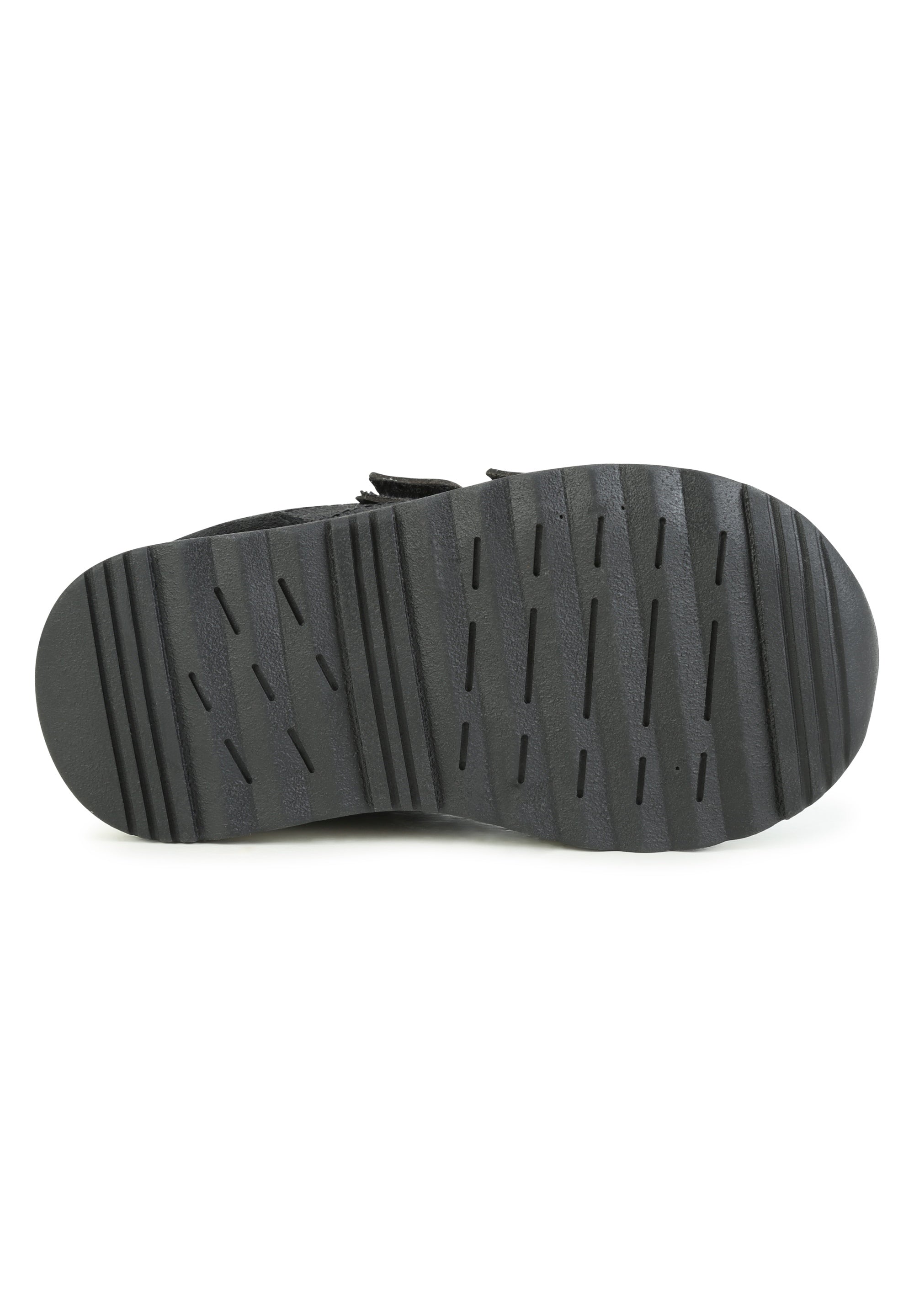 Cowhide velvet sneakers - Black