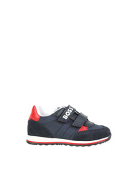 Cowhide velvet sneakers - Cargo Blue