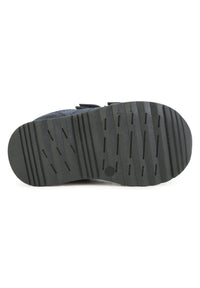 Cowhide velvet sneakers - Cargo Blue