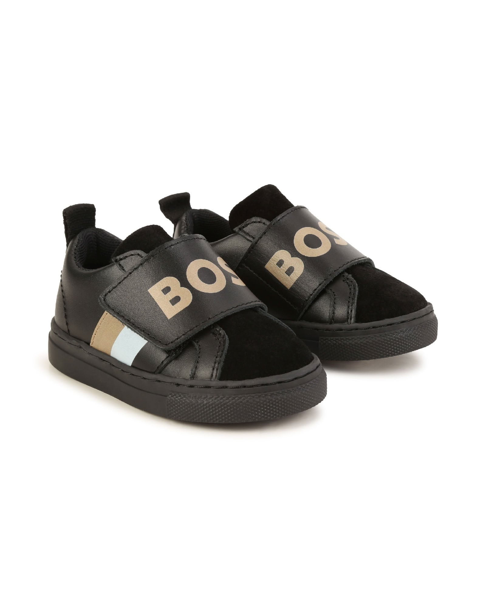Leather sneakers - Black