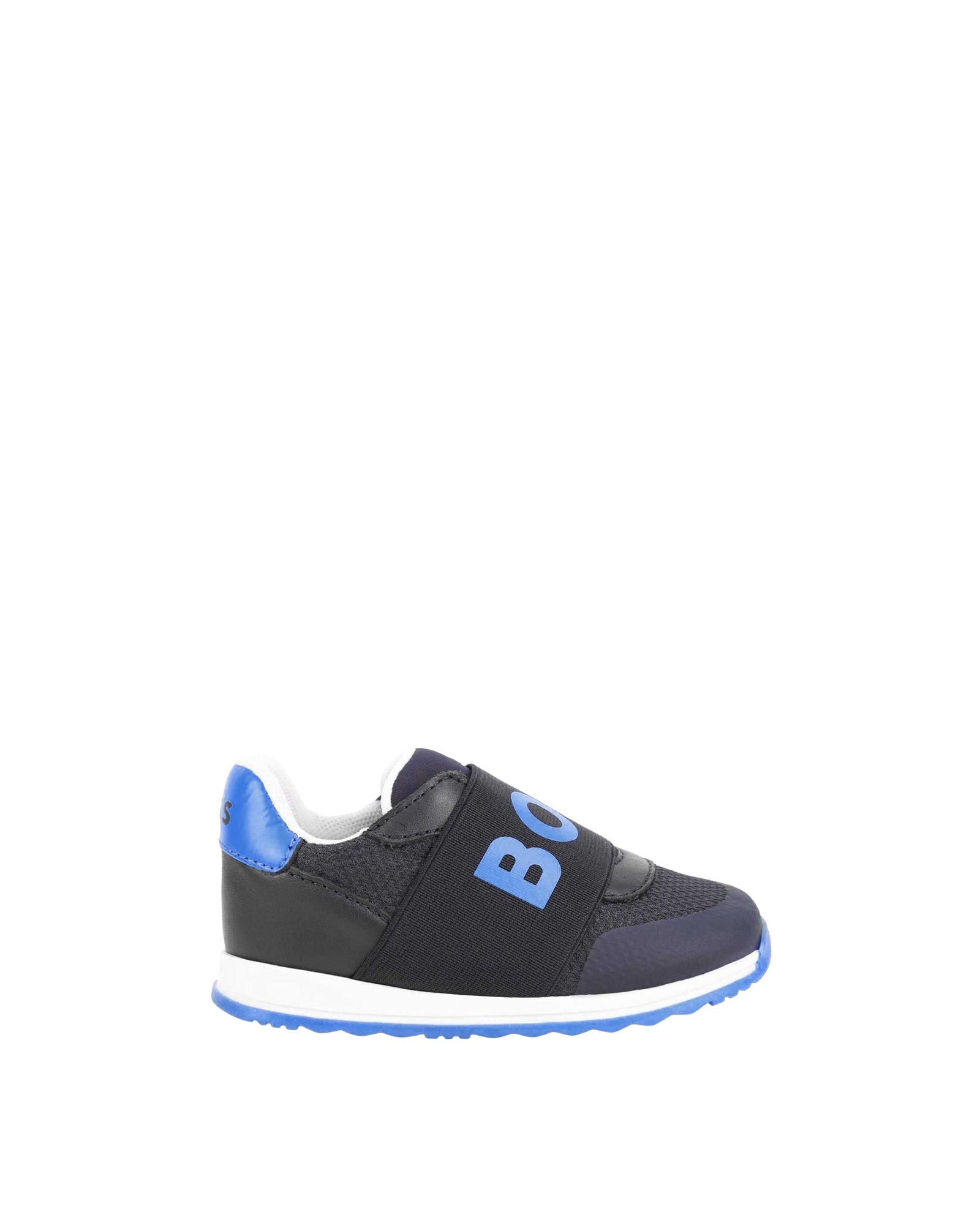 Sneakers en cuir - Bleu Cargo