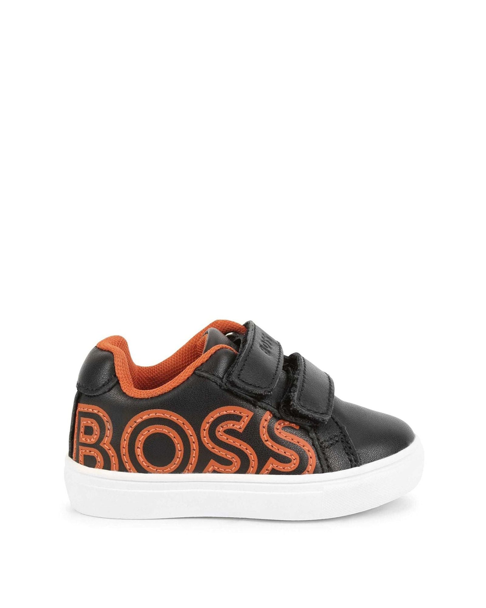 Leather trainers - Black