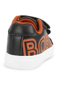 Leather trainers - Black