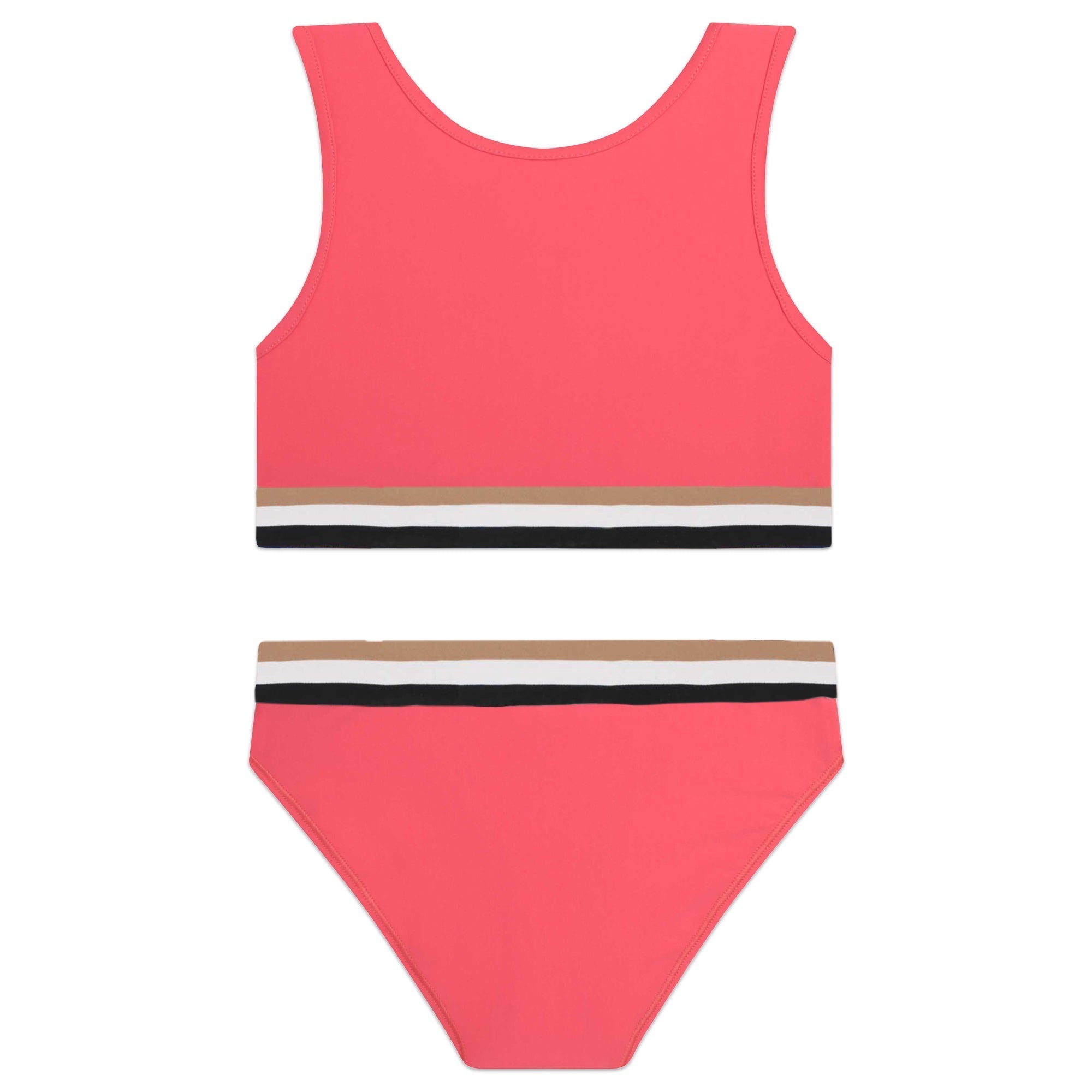 2-piece swimming costume - Berry red