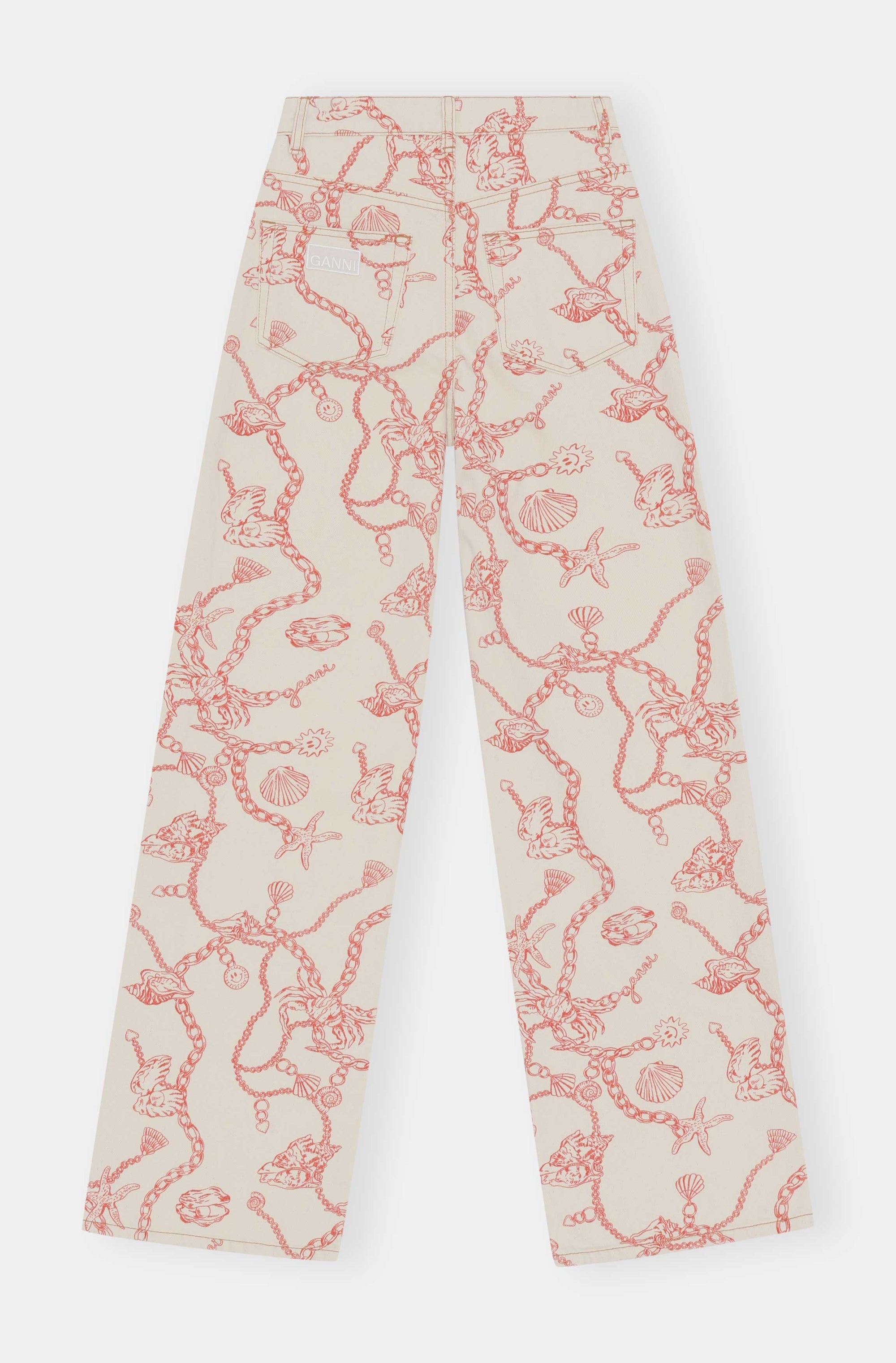 Pantalon Magny en denim - Egret
