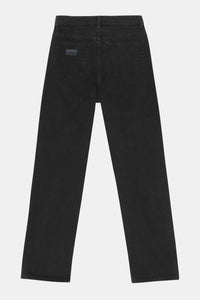 Pantalon rigide Figni en denim - Washed Black