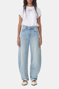 Pantalon ballon Stary en denim - Light Blue Vintage