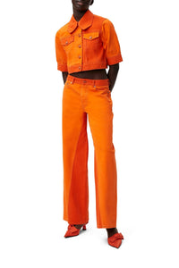 Pantalon Cutline Jozey en denim - Orangeade