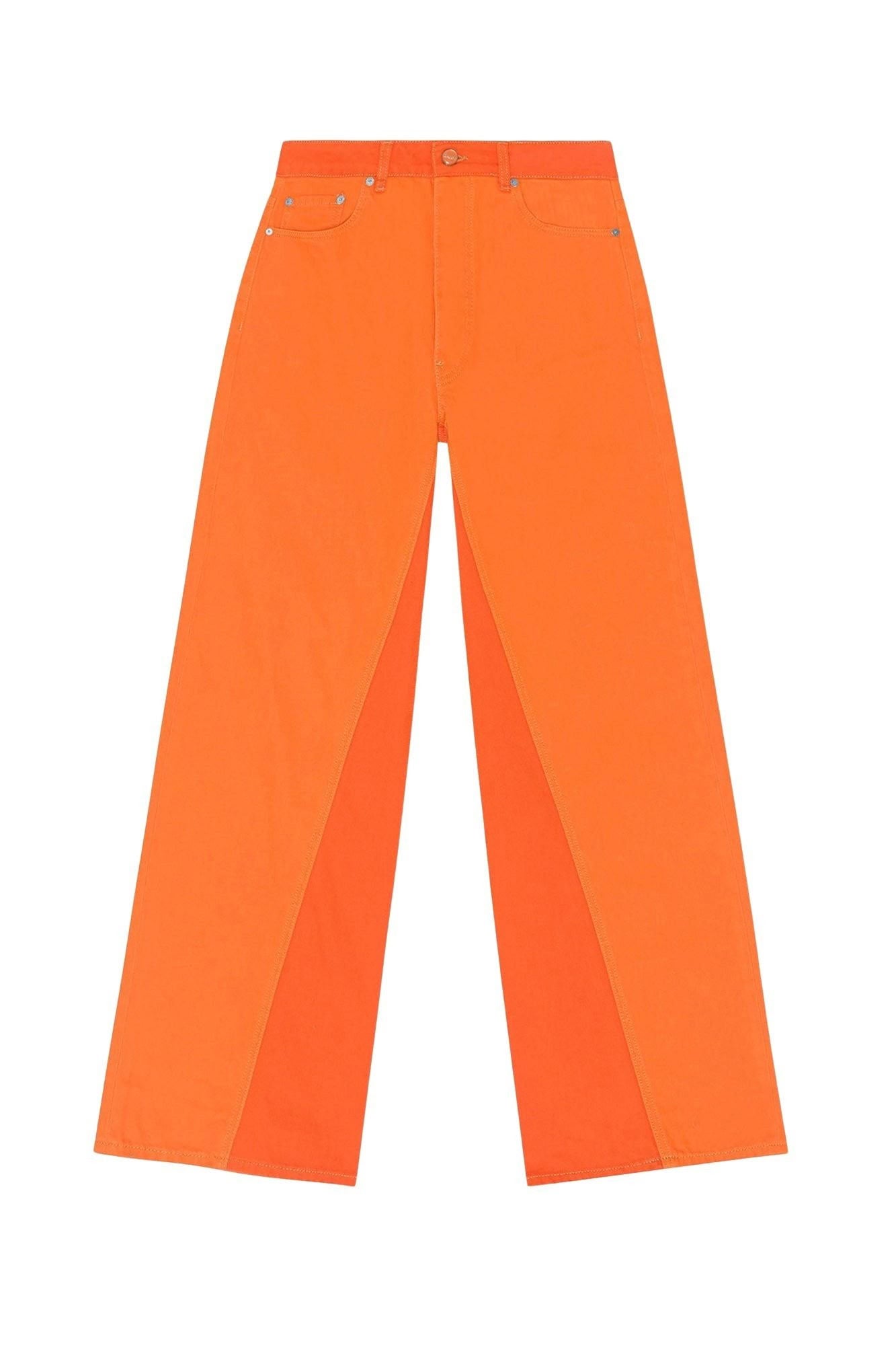 Pantalon Cutline Jozey en denim - Orangeade