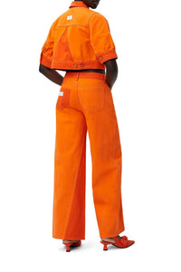 Pantalon Cutline Jozey en denim - Orangeade