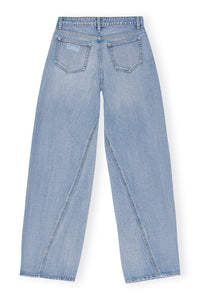 Pantalon large Joezy en denim - Light Blue Vintage