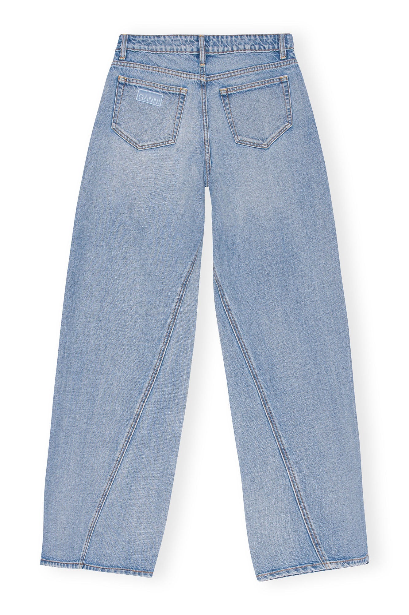 Pantalon large Joezy en denim - Light Blue Vintage