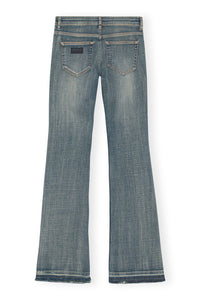 Pantalon Iry à bords teintés en denim - Tint Wash