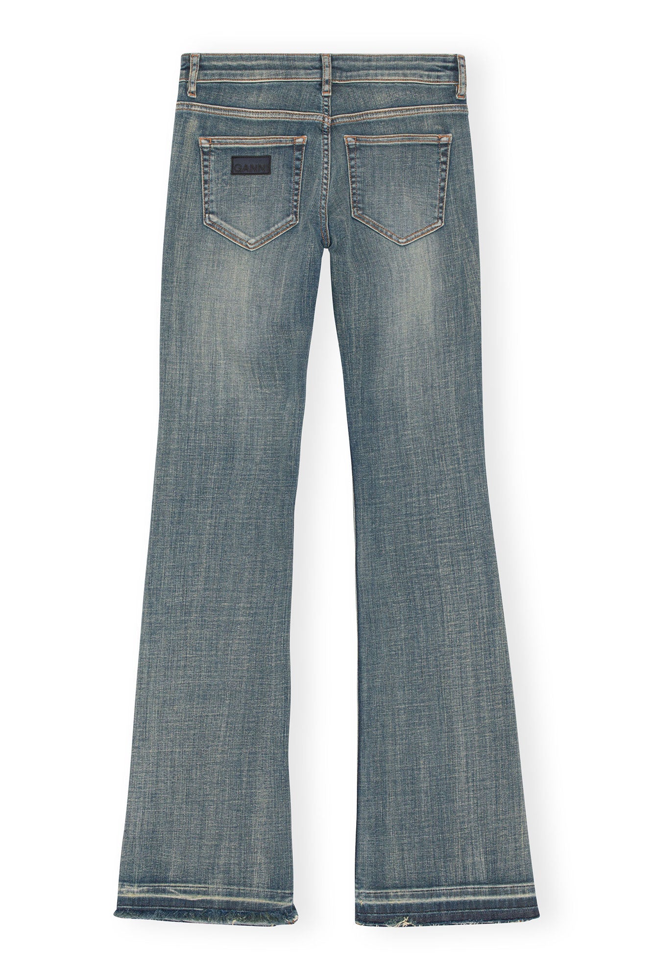 Pantalon Iry à bords teintés en denim - Tint Wash