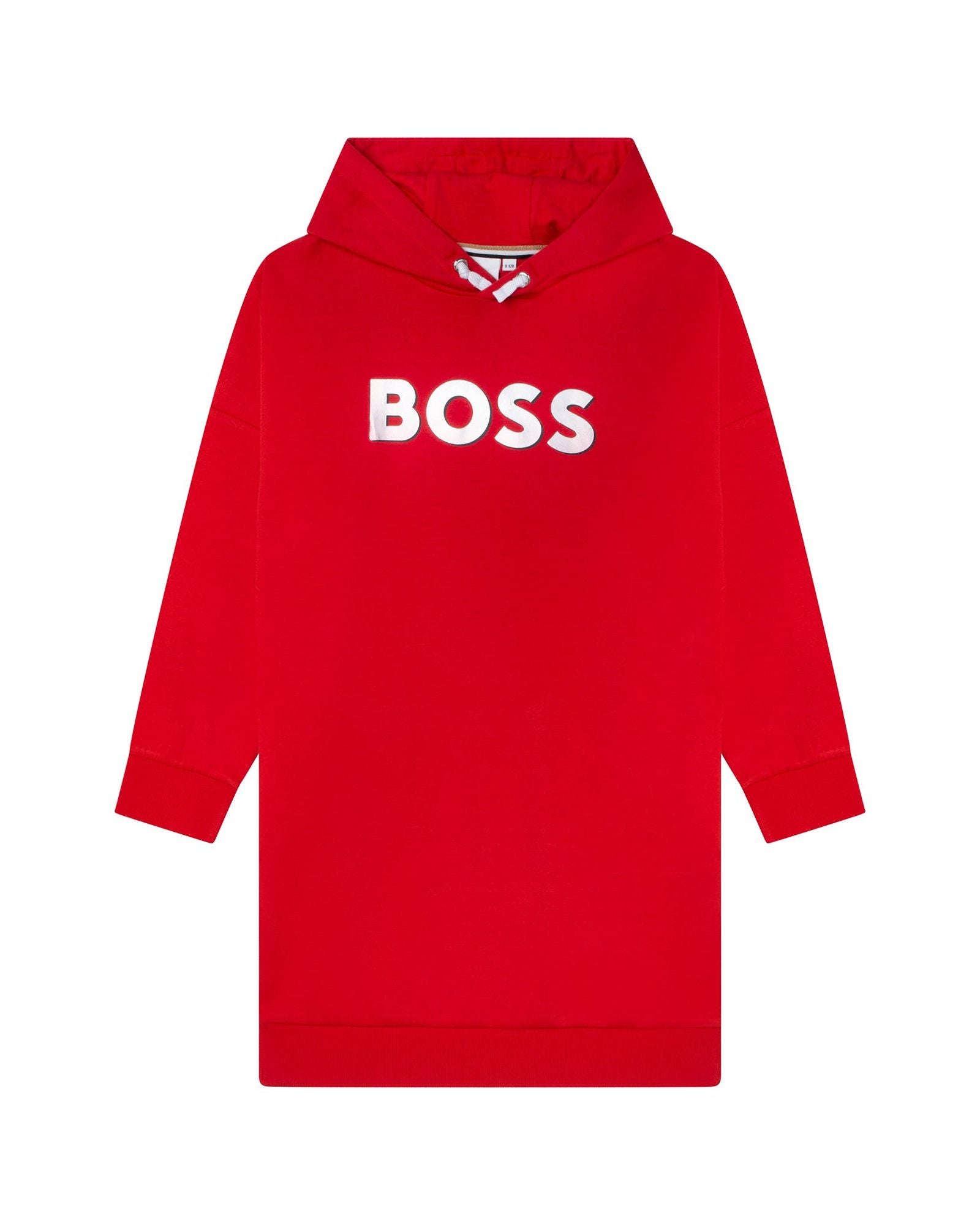 Robe à capuche en double jersey - Rouille