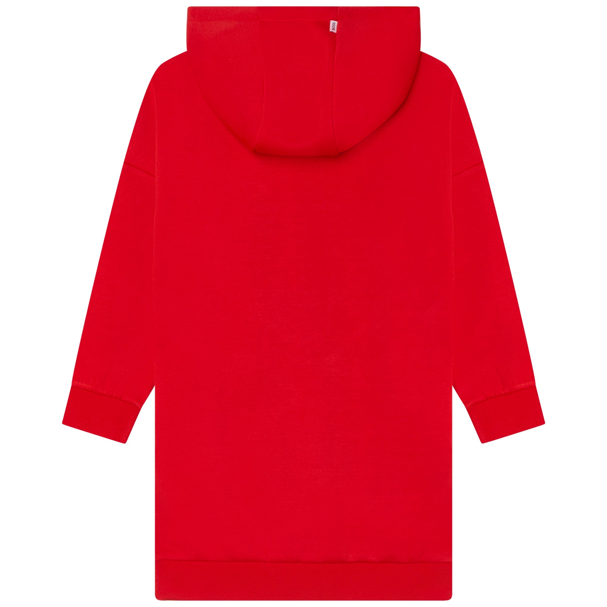 Robe à capuche en double jersey - Rouille