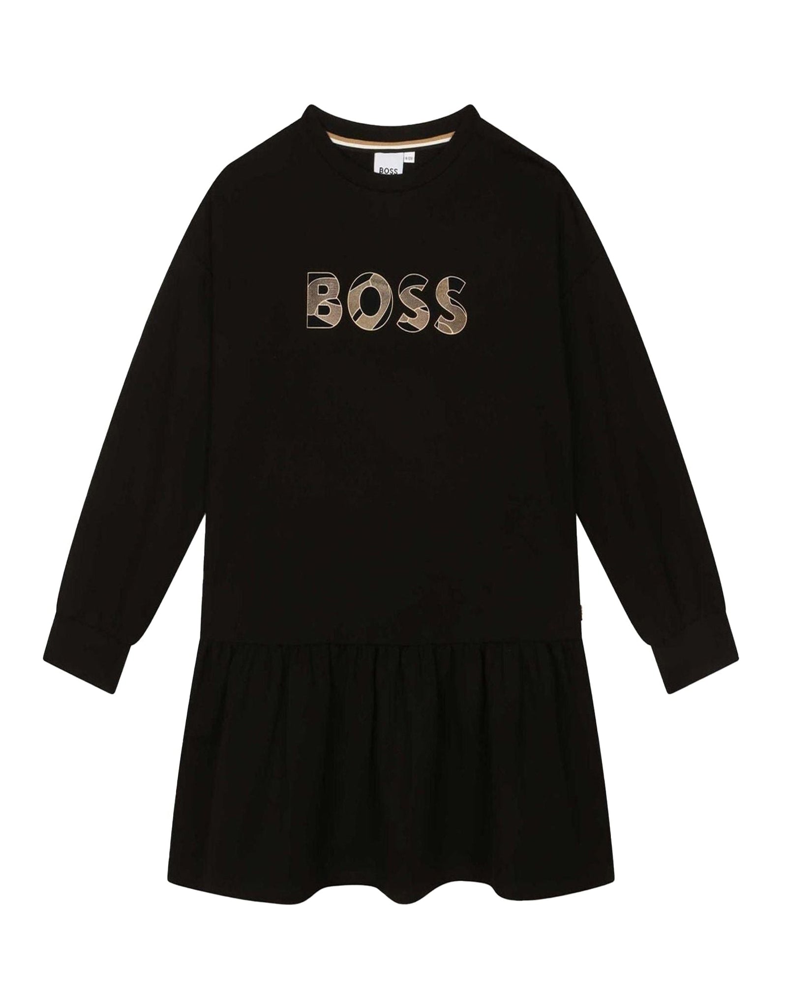 Robe milano à manches longues - Black