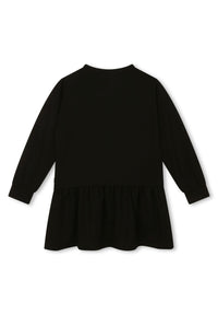 Robe milano à manches longues - Black