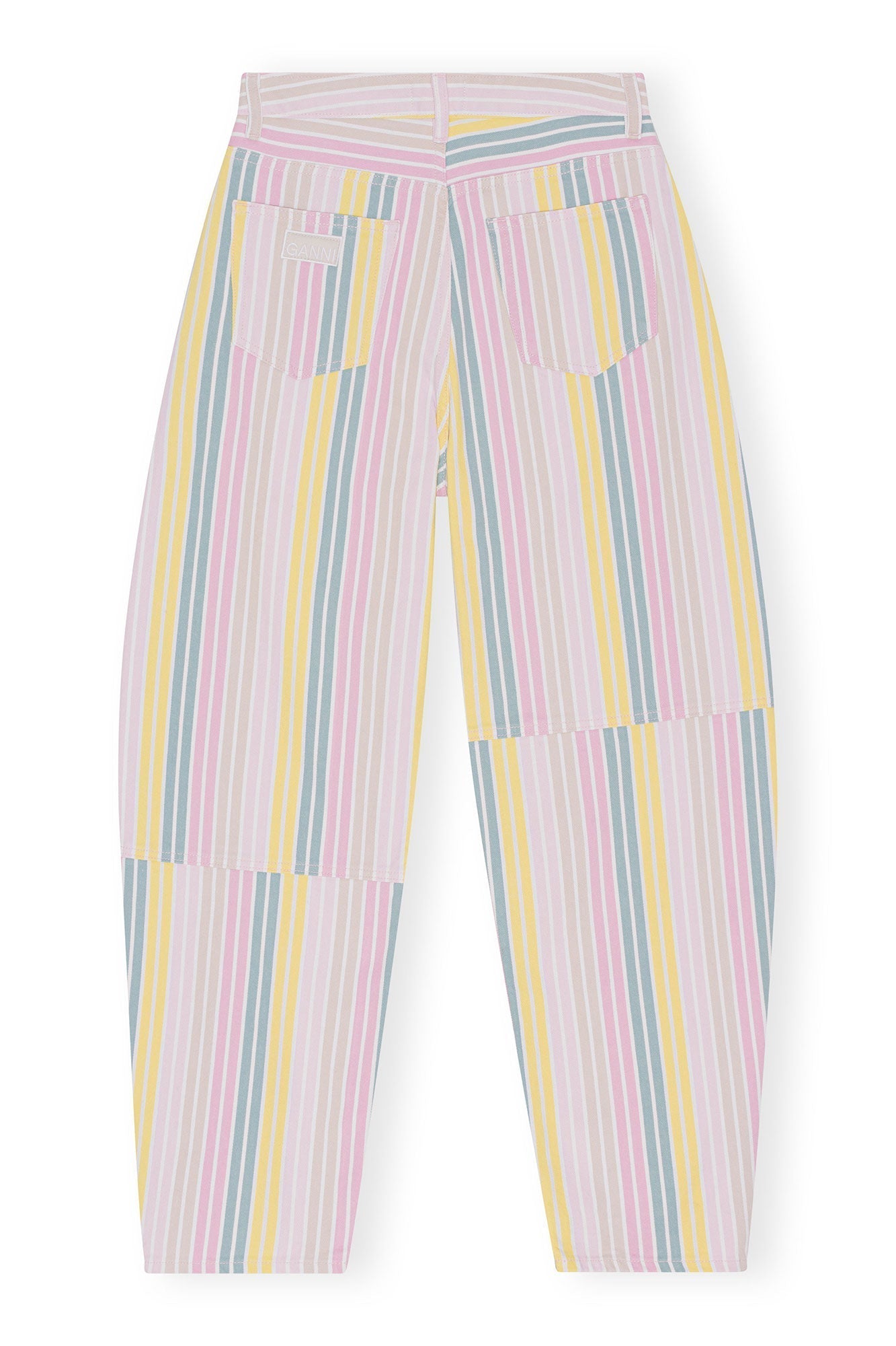Pantalon Stary à rayures en denim - Multicolour