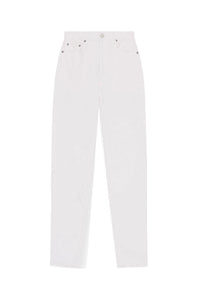 Pantalon droit Magny en denim - Bright White
