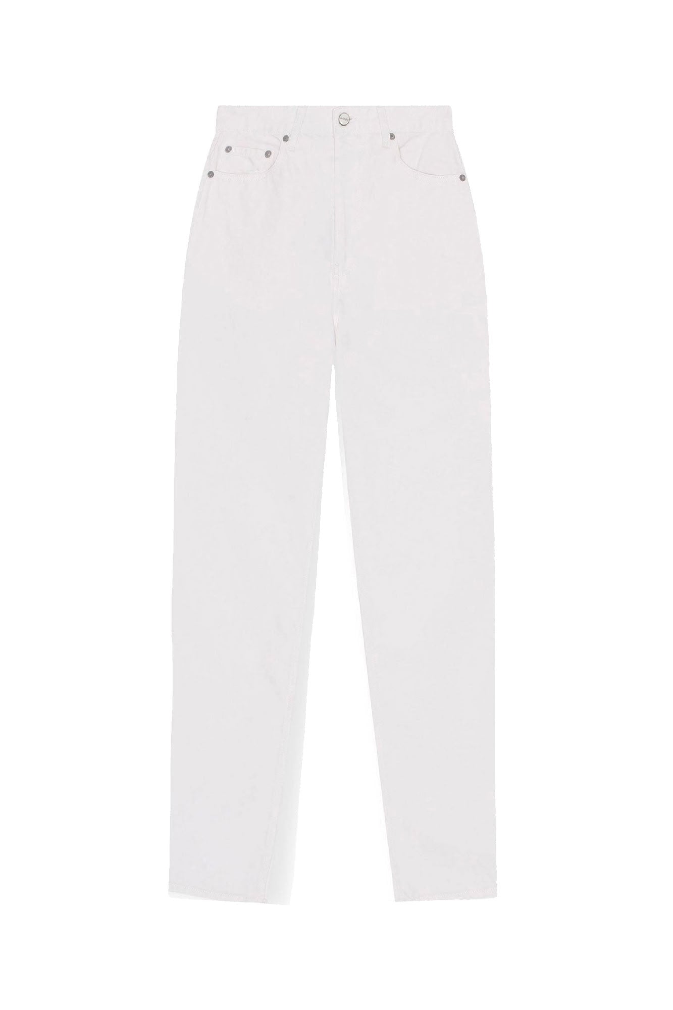 Pantalon droit Magny en denim - Bright White